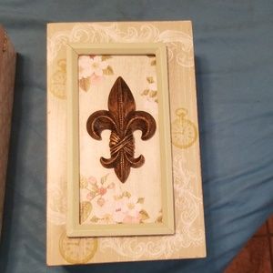 Wooden Trinket box with left-handed opening